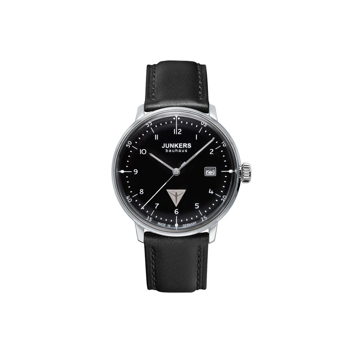 Montre chic homme Junkers Bauhaus technologie suisse Montre Junkers Bauhaus - 40 mm - J-6046-2