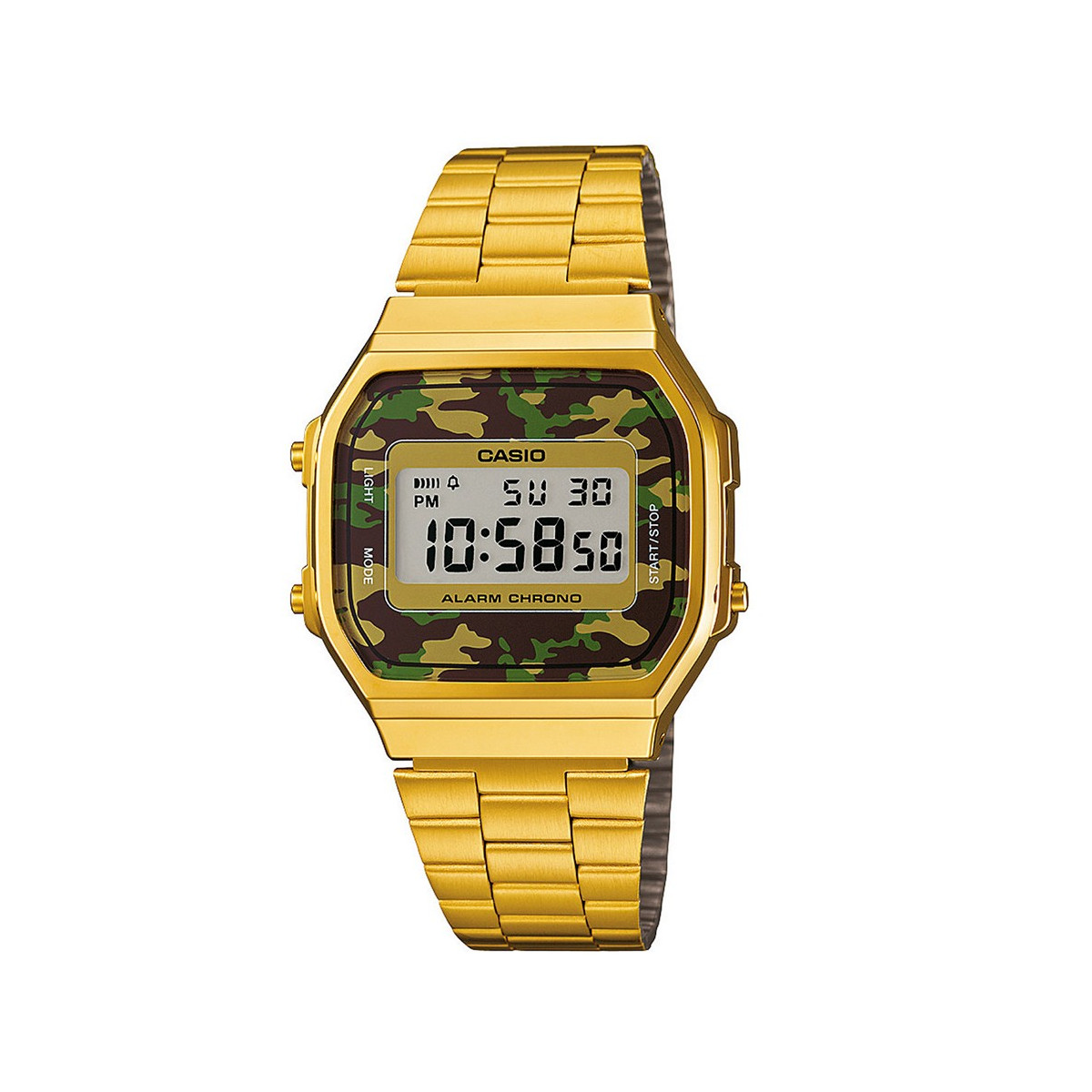 Montre Unisexe Casio Vintage - 38,6 mm - A168WEGC-3EF