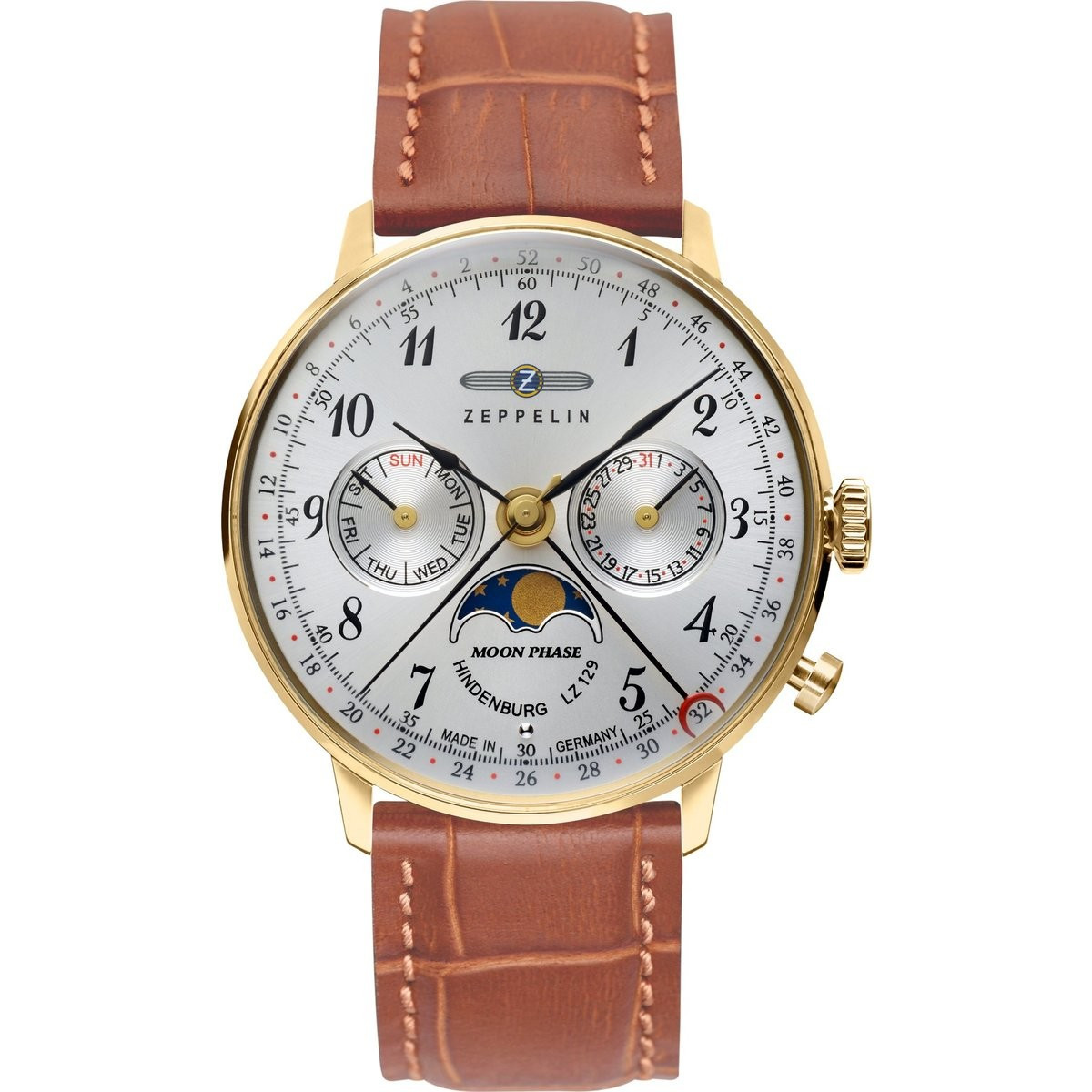Montre Zeppelin LZ129 Hindenburg - 36 mm - Z-7039-1 Montre Zeppelin LZ129 Hindenburg - 36 mm - Z-7039-1
