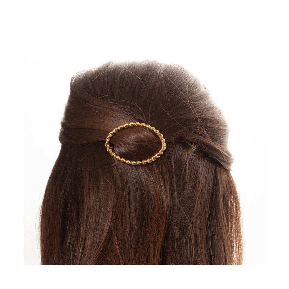 Barrette bijoux Bohème doré