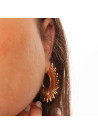 Boucles d'oreilles doré