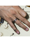 Bague ajustable "Yony", Argent 925/1000