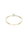 Bague Or Jaune et Diamant