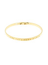 "UNE TATA FORMIDABLE" bracelet jonc doré à message