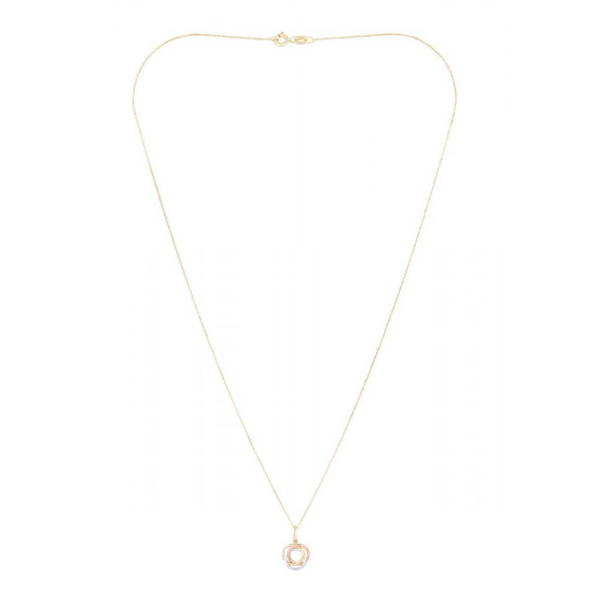 Pendentif Or Tricolore Pendentif Or Tricolore