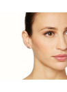 Boucles d'oreilles or jaune et oxydes de zirconium "Illumination"