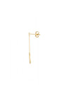 Boucles d'oreilles Or Jaune et Diamant