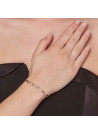 Bracelet chaine or tricolore "Donatella"