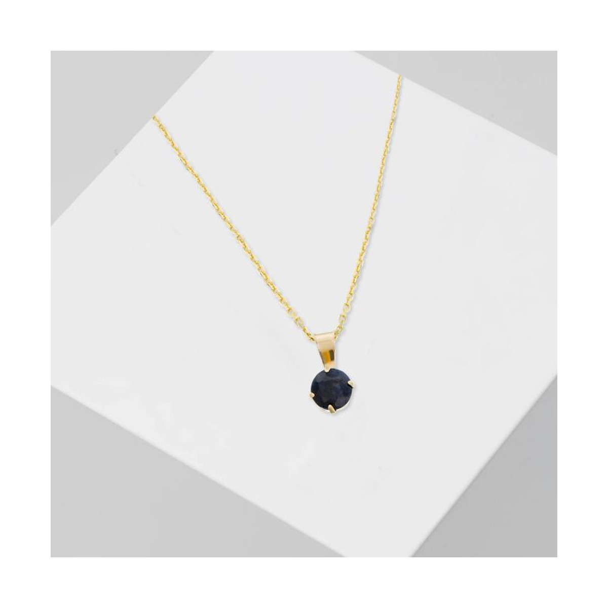 Pendentif Or Jaune et Saphir Pendentif "Phébus" Or jaune