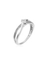 Bague Or Blanc et Diamant