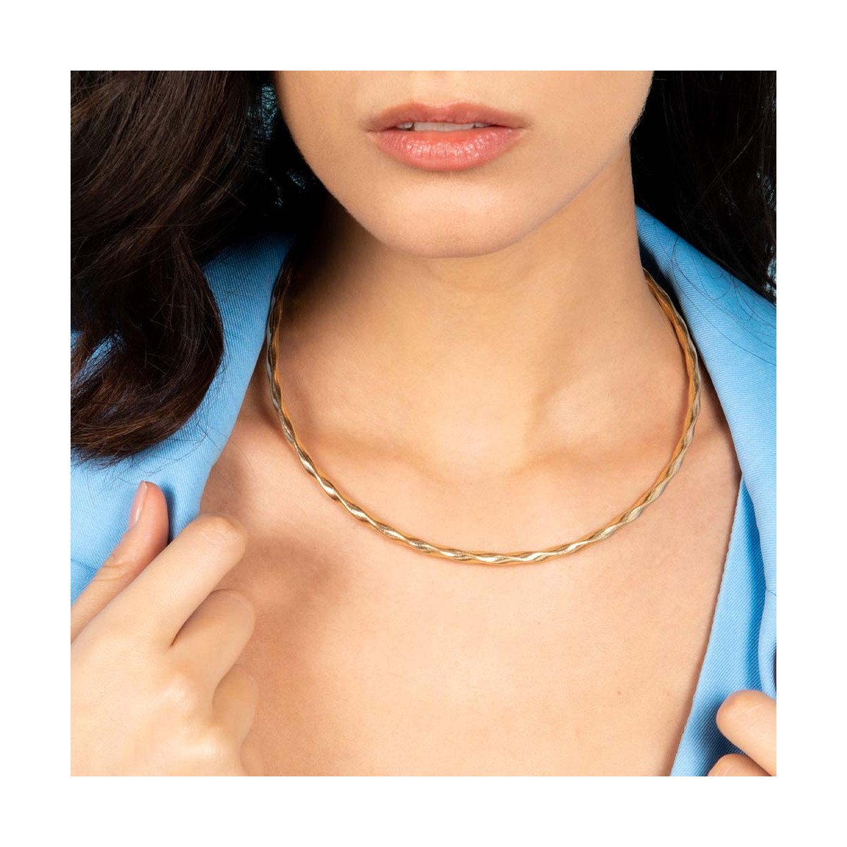 Collier Or jaune 375/1000 Collier Or jaune 375/1000