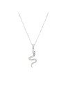 Pendentif Or Blanc et Diamant
