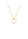 Pendentif "Cercle" une combinaison unique entre l'Or et le Diamant, symbole de pureté et d'indestructibilité.