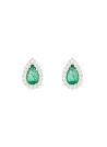 Boucles d'oreilles "Sunbury" émeraude
