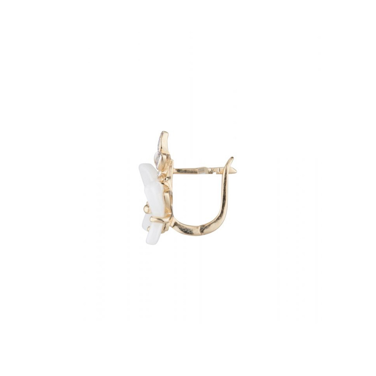 Boucles d'oreilles "Izia" Or jaune et Diamant