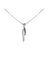 Pendentif Or Blanc et Diamant