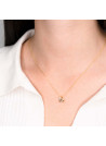 Pendentif Noeud Elegance Or et Diamants