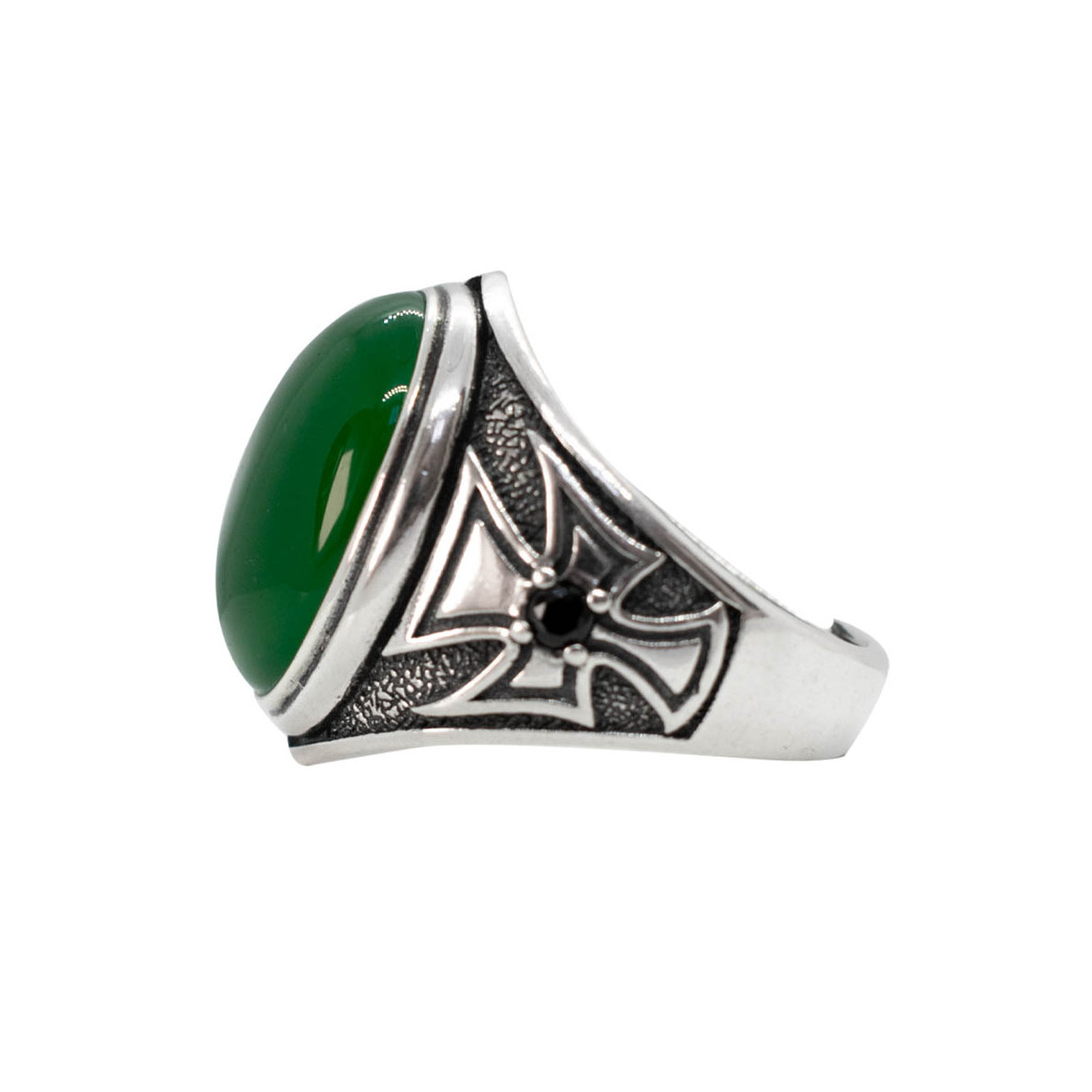 Bague Homme Argent "Milo" Bague Homme Khalis Argent 925/1000"Pyros" Taille 66