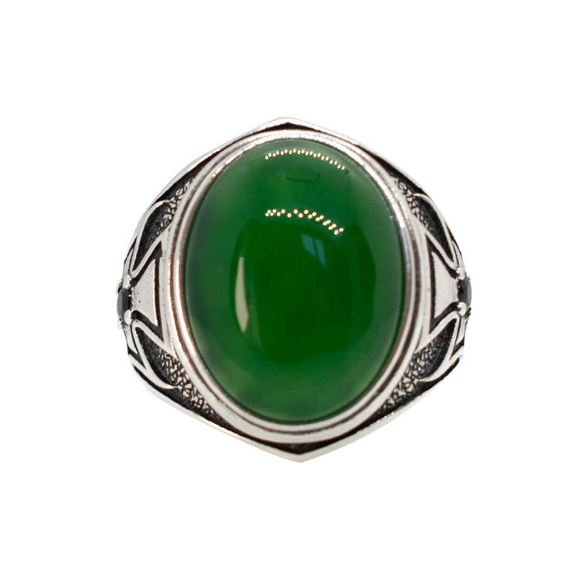 Bague Homme Argent "Milo" Bague Homme Khalis Argent 925/1000"Pyros" Taille 66