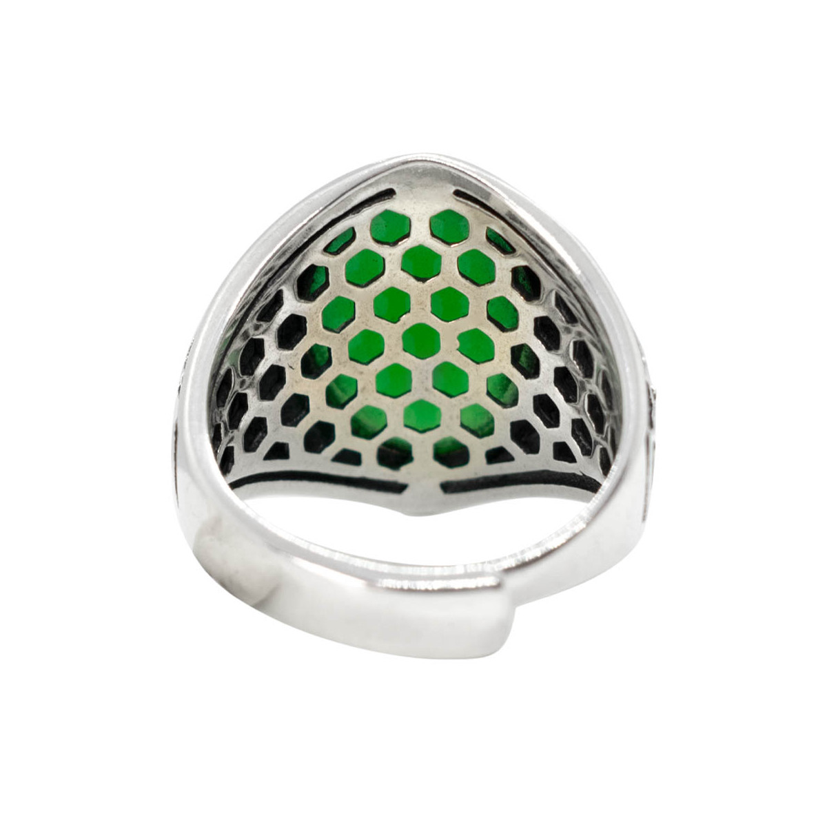 Bague Homme Argent "Milo" Bague Homme Khalis Argent 925/1000"Pyros" Taille 66