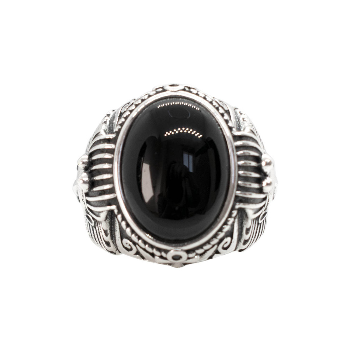 Bague Homme Argent 925/1000"Sander" Taille 64