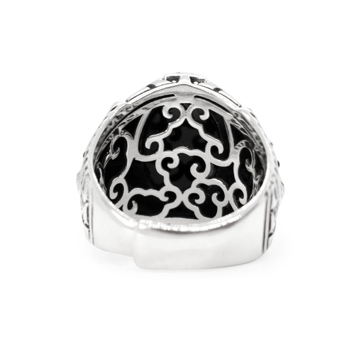 Bague Homme Argent 925/1000"Sander" Taille 64