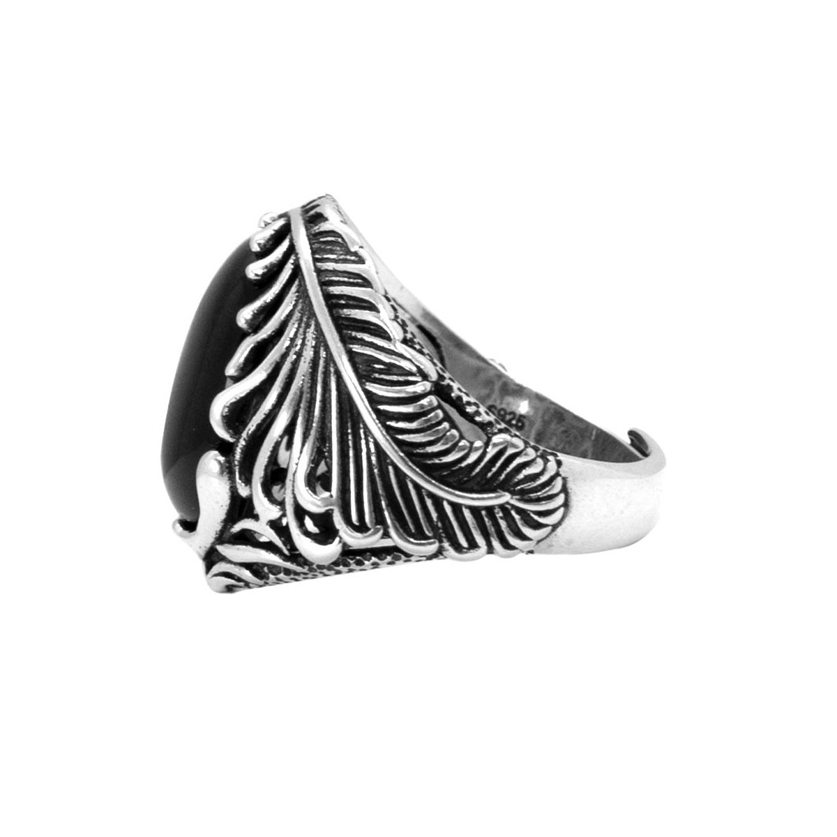 Bague Homme Argent 925/1000"Ouran" Taille 68