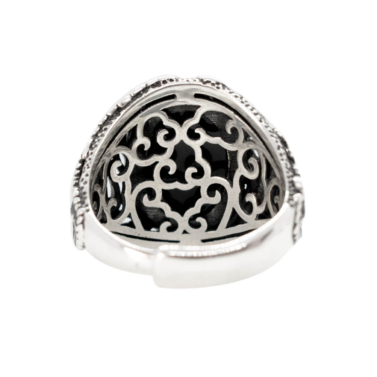 Bague Homme Argent 925/1000"Ouran" Taille 68