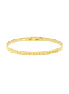 "LES COPINES D'ABORD" Jonc doré bracelet à message