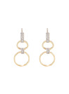 Boucles d'oreilles Or Jaune et Diamant