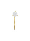 Boucles d'oreilles Or Jaune 375/1000 et Zirconium