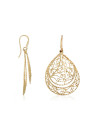 Boucles d'oreilles "Orientale" Or jaune 9k