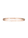 "TU ES LA PEPITE DE MON COOKIE" bracelet jonc rosé à message