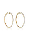 Boucles d'oreilles Or Jaune et Diamant