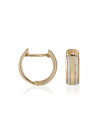 Boucles d'oreilles Or Jaune et Diamant