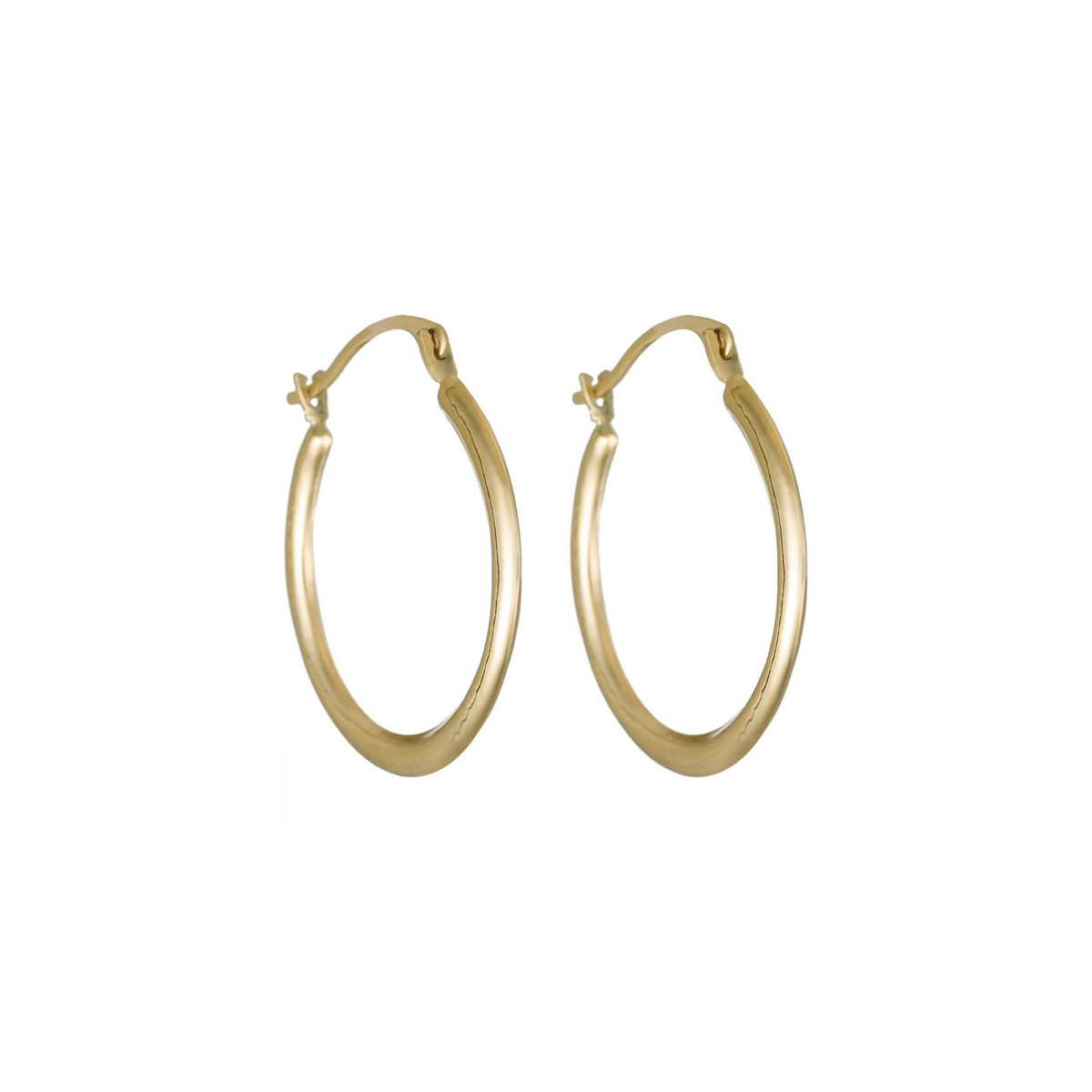 Boucles d'oreilles "Créoles dorées" 20 mm Or Jaune 9k Boucles d'oreilles Or jaune