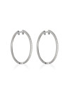 Boucles d'oreilles Or Blanc et Diamant