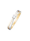 Bague Bicolore "Ma bien Aimée" Or et Diamants