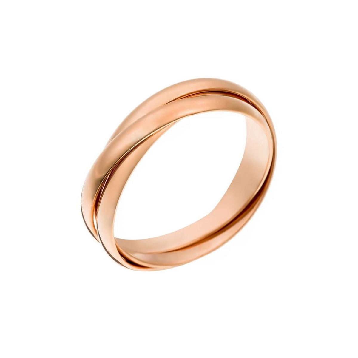 Bague Alliance "Saturna" Or rose