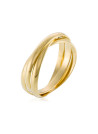 Bague "Saturna Jaune" Or jaune