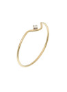 Bague "Pudeur" Or jaune et Diamants