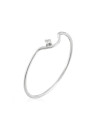 Bague "Pudeur" Or blanc et Diamants
