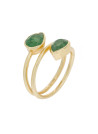 Bague doré "Taya" Aventurine