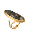 Bague doré "Olivia" Labradorite