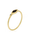 Bague doré "Marta" Onyx