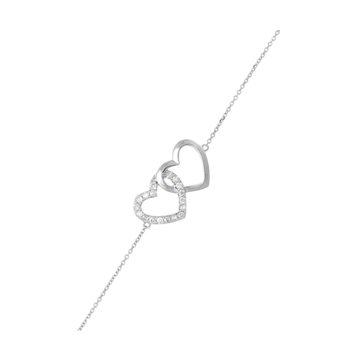 Bracelet "Jamais sans Toi" D0,11/18 Bracelet cœur "Jamais sans Toi"