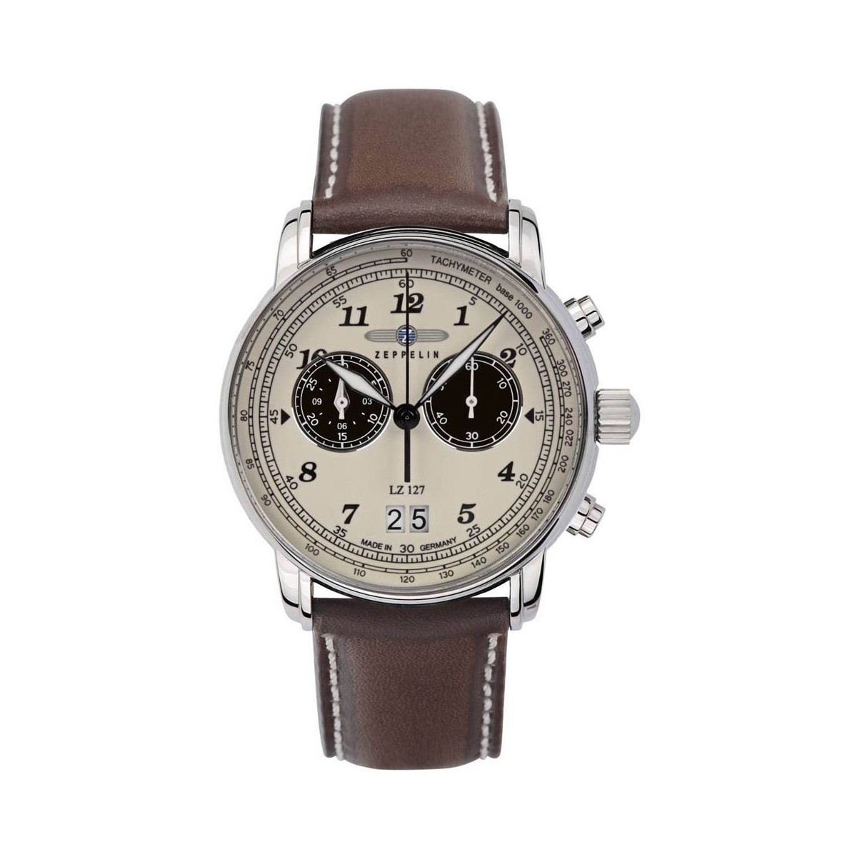 Montre Zeppelin Quartz - Beige - 40 mm - 8684-5 Montre Zeppelin Quartz - Beige - 40 mm - 8684-5