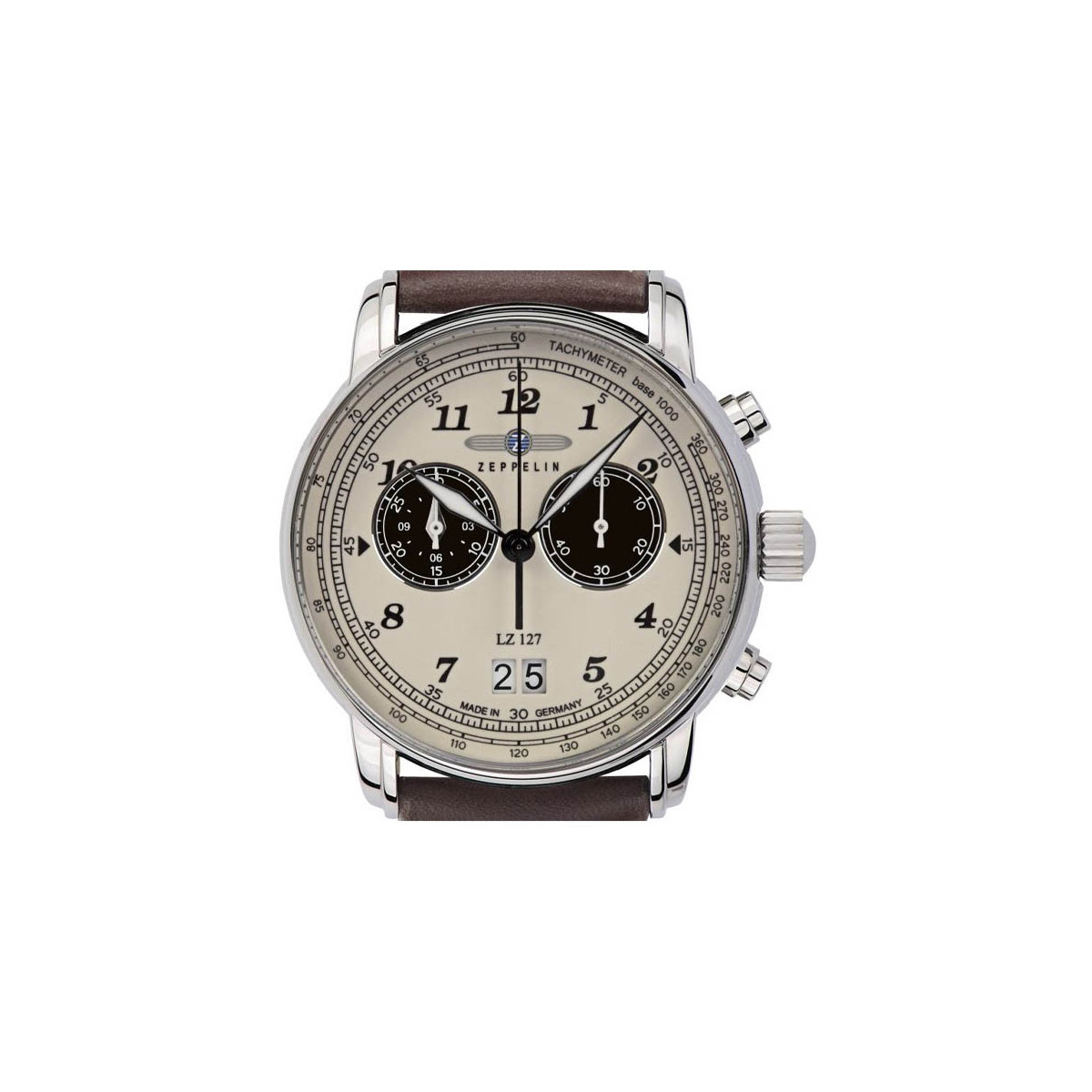 Montre Zeppelin Quartz - Beige - 40 mm - 8684-5