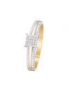 Bague "Mon bonheur" Or jaune et Diamants