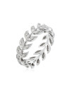 Bague "Héritage" Or blanc et Diamants